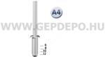 NOVUS Popszegecs A 4 x 10 alu 5.0-6.5 30DB (NO_045-0025_1)