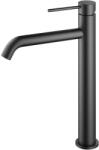 AREZZO design NOVA magasított mosdócsaptelep, szálcsiszolt gun metal AR-2102GM (AR-2102GM)