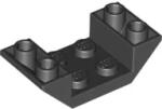 LEGO® 4871c11 - LEGO fekete kocka dupla inverz 45° elem 4 x 2 méretű (4871c11)