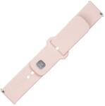 Fixed Sporty Strap Univerzális Szilikon Szíj - 22 mm, Rózsaszín (FIXSST2-22MM-PI)