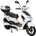 ZTECH ZT-27-C Warrior Elektromos Robogó - 25 km/h, Fehér, 20 Ah Akkumulátorral
