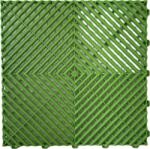 SwissDeck Műhelypadló - SwissDeck RibDeck Classic 33, 3 x 33, 3 cm - Fluor Green (RDC-FG)
