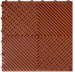 SwissDeck Műhelypadló - SwissDeck RibDeck Classic 33, 3 x 33, 3 cm - Terra Cotta (RDC-TC)