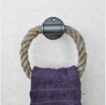 ASIR GROUP Törölközőtartó BORURAF 20x20 cm bézs 792EVL2647 (AS0687)