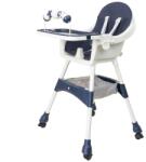 Z-TOOLS Scaun de Masa Copii, Maxim 50 kg, 5-72 Luni, Albastru (ZLN-ZTS9140) Scaun de masa bebelusi, inaltator