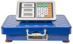 Z-TOOLS Cantar Electronic cu Platforma, fara Fir, 31 x 41 cm, Capacitate Maxima 200 kg, Albastru (ZLN-ZTS8559)