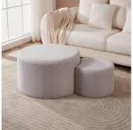EGLO Eglo 424131 - KÉSZLET 2x Taburet MAHALEVONA átm. 45, 5/70 cm szürke EG424131 (EG424131)