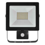 EMOS LED reflektor 50W 4000lm 4000k IP54 fekete mozgás érzékelős ZS2341 kif (ZS2341)