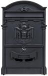 Z-tools Cutie Postala pentru Exterior, Neagra, din Metal, 41 x 26 x 9 cm (ZLN-ZTS5577_N)