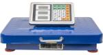 Z-TOOLS Cantar Electronic cu Platforma, fara Fir, 41 x 51 cm, Capacitate Maxima 300 kg, Albastru (ZLN-ZTS8560)