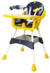 Z-TOOLS Scaun de Masa Copii, Maxim 50 kg, 5-72 Luni, Galben (ZLN-ZTS9144) Scaun de masa bebelusi, inaltator