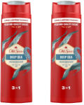 Old Spice Deep Sea 3 az 1-ben tusfürdő és sampon (2x400 ml)
