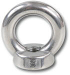 BETA 8242 M6 Emelő gyűrűs anya AISI 316 (ROBUR 8242/M6) (BETA-082420206)