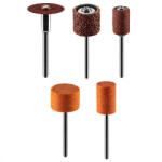 GRAPHITE Csiszolókészlet mini fúró- és csiszológéphez, csiszolóanyagok, csiszolópapírok, 52 db (GRAPHITE-55H082)