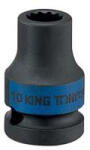 KING TONY Légkulcsfej 1/2" 19mm 12pontos