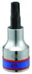KING TONY torxbitfej 1/2" T55 rövid