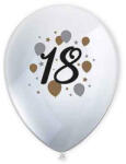 Procos 18" év mintás latex lufi 6db-os szett (95619)