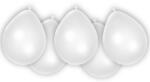 Procos Fehér latex lufi 8db-os szett (95957)
