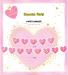 Procos Little Princess szülinapi "Happy Birthday" party banner (96607)