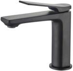 INVENA NERI BLACK mosdócsaptelep, álló, fekete, waterplating bevonat (01-004-L)