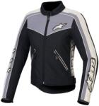 Alpinestars Jachetă de motocicletă pentru femei Alpinestars Stella T-Dyno rezistentă la apă negru-gri închis-gri-bej (AIM101-304)