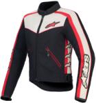 Alpinestars Jachetă de motocicletă pentru femei Alpinestars Stella T-Dyno rezistentă la apă Negru-Bej-Roșu (AIM101-305)