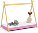 AKORD GEM Tipi Gyerekágy Rózsaszín Laminált 160x80 (LOZDZGEM160R)