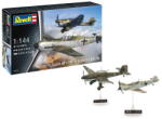 Revell Messerschmitt Bf109E & Junkers Ju87B Stuka 1: 144 (03770) makett repülő (03770)