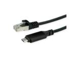 Roline Cablu de retea USB type C la RJ45 LAN Gigabit 1.5m, Roline 12.02. 1166 (12.02.1166-10)