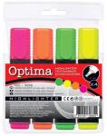 Optima Szövegkiemelő OPTIMA 4db-os készlet (120924) - mystock