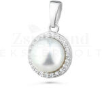  Ezüst medál tenyésztett gyönggyel (AG29557) 40-70792-629