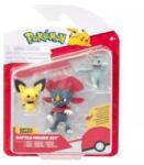 Jazwares Pokémon: 3 db-os figura csomag - Pichu, Machop, Weavile (PKW4083) - ejatekok