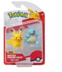 Jazwares Pokémon: 2 db-os figura csomag - Squirtle, Pikachu (PKW3586) - ejatekok