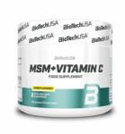 BioTechUSA MSM + Vitamin C 150 g narancs BioTechUSA