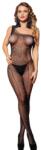 Subblime 952037 - strasszos necc overál - (fekete) - S-L - sexshopcenter