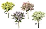  Buchet verdeata+floricele artificiale color pentru aranjamente florale (8469)