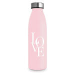 PPD - Paper Product Design Rozsdamentes acél hőtartó útipalack duplafalú 0, 5L, Love rose (581202708)