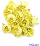  Ranunculus selyem fej 5cm 10db/csomag - Krémsárga