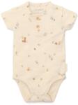 Little Dutch Body cu maneca scurta - Sand - Forest Friends - Little Dutch