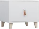  Noptieră, albă, margini abs, fiera (0000303204)