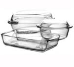 Borcam Set 5 piese, vase termorezistente, Borcam, 159053 (7208)