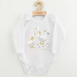 NEW BABY Body pentru copii cu imprimeu New Baby Gâtițe, mărime 86 (12-18lr)