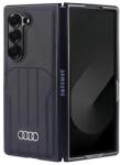 Audi Samsung Galaxy Z Fold 6 Fekete Audi szintetikus bőrből készült MagSafe tok