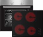 TESLA BO300SX beépíthető sütő + Tesla HV6402MB beépíthető kerámia főzőlap - 5 ÉV GARANCIA (BO300SX / HV6402MB)