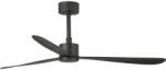 Faro Barcelona Ventilator de tavan FARO 33761WT AMELIA L negru d. 132 cm Wi-Fi + telecomandă (FA33761WT)