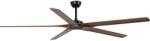 Faro Barcelona FARO 34190WT - Ventilator de tavan BIGWOOD XL pin/negru Ø 200 cm WT + DO (FA34190WT)