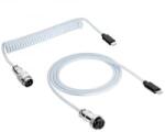 Akyga USB-C - USB-C kábel 1m fehér (AK-USB-49) (AK-USB-49)