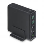 Hama 2xUSB-C, 2xUSB-A hálózati töltőállomás 60W fekete (00201628)
