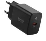 Spigen Essential 20W EE201EU USB-C hálózati töltő adapter fekete (ACH09217) (ACH09217)