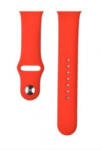 DEVIA Deluxe Sport Apple Watch Series 1 42mm szilikon pótszíj nagy, piros (GP-165924)